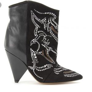 Barely worn Isabel Marant Memphis boots sz 39